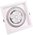 Generic Quality Single Square Head LED Lamp Square Ceiling Light 35/40W White Warm White