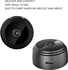 WS A9 Baby Nanny Cam with Phone App,Tiny Smart Camera for Indoor Outdoor (Black)