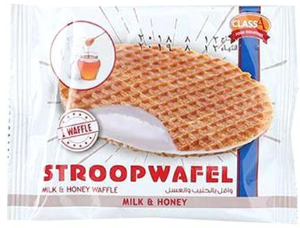 Class A Milk & Honey Stroopwafel - 30g