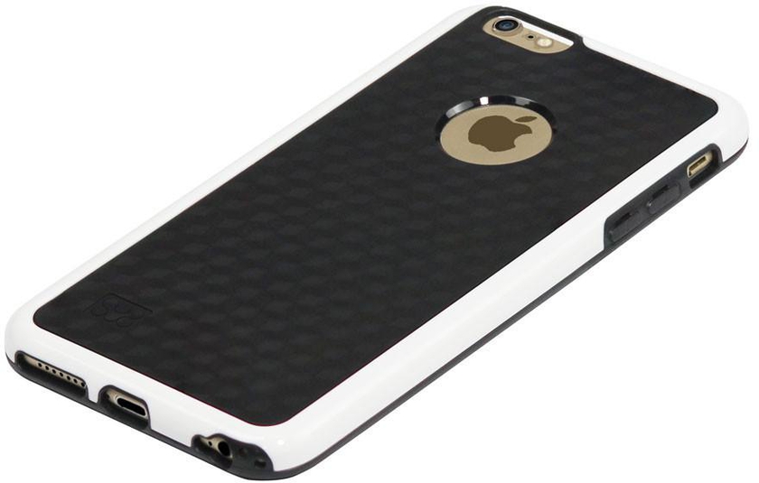Promate Tagi-i6P iPhone Case Flexible Impact Resistant Case for iPhone 6 Plus /6S Plus - White