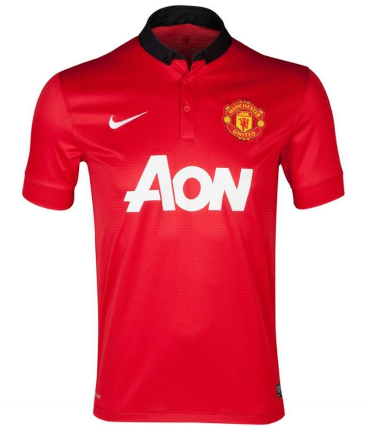 Nike Sport Manchester United T-Shirt for Kids, Size L, Orange, 532849-624