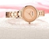 Women's Water Resistant Analog Watch 9015 - 32 mm - Rose Gold