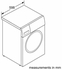 Bosch Series 4 Front Load Washer 9 kg WGA14400GC