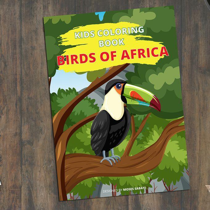 Children's Coloring Book Birds Of Africa