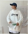 Hoodie Sweatshirt Printing Letter Fashion Loose Autumn Winter Pullover Tops White
