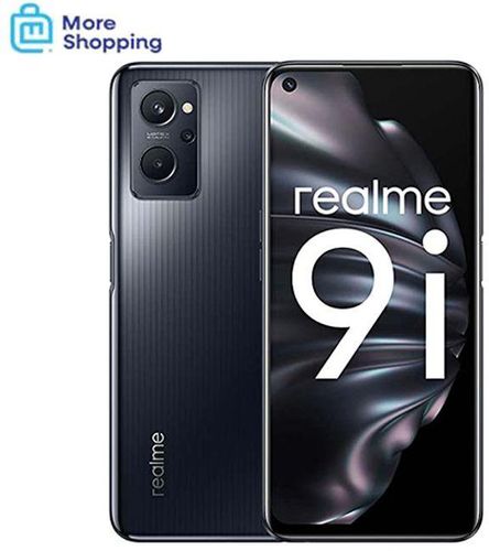 realme Realme 9i - 6.6 بوصة 128 جيجا بايت / 4 جيجا بايت ثنائي الشريحة 4G - أسود