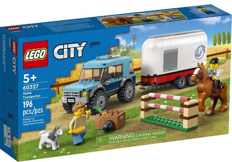 LEGO CITY Horse Transporter Interlocking Bricks Set