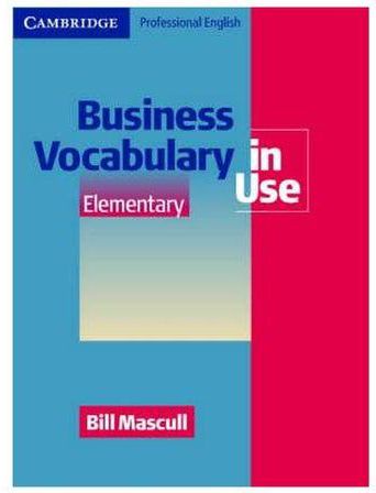 Business Vocabulary In Use Elementary Paperback