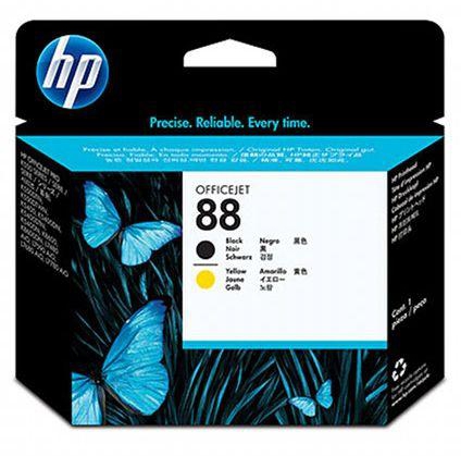 HP C9381A 88 Black and Yellow Officejet Printhead Ink Cartridge