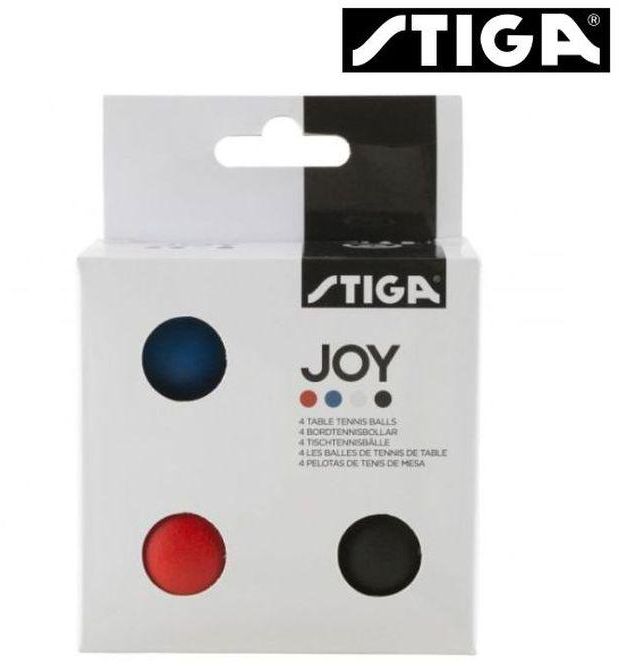 Stiga Table Tennis Balls Joy (Packet Of 4 )