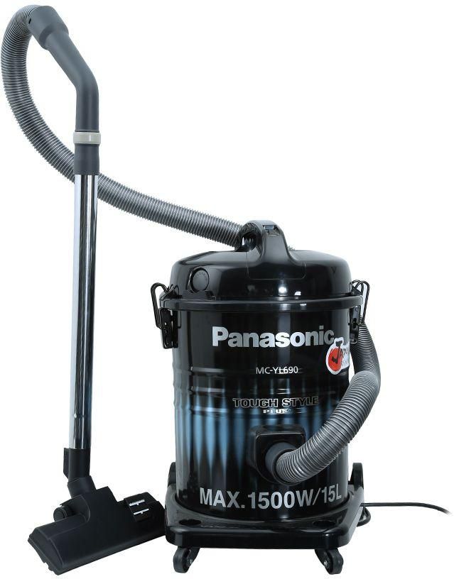 Panasonic Drum Vacuum Cleaner 1500W, Black [MCYL690]