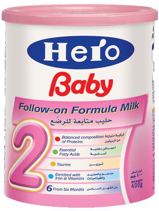 Hero Baby Follow-on Formula 2  / حليب متابعة للرضع