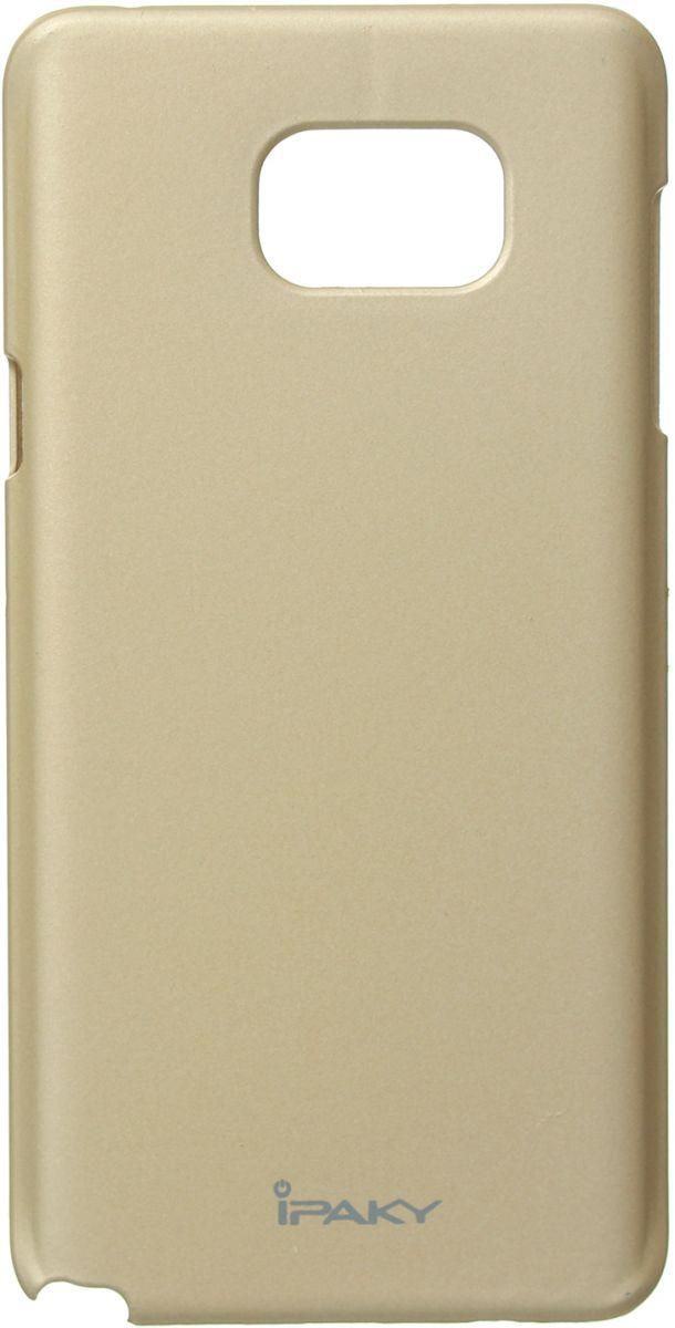 Ipaky  Back Cover For Samsung Galaxy Note 5, Gold