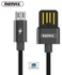 Remax RC-080M MICRO USB 2.1A Port Tinned Copper Charging Data Cable BLACK