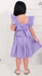 Layan Girls Sleeveless Dress Purple