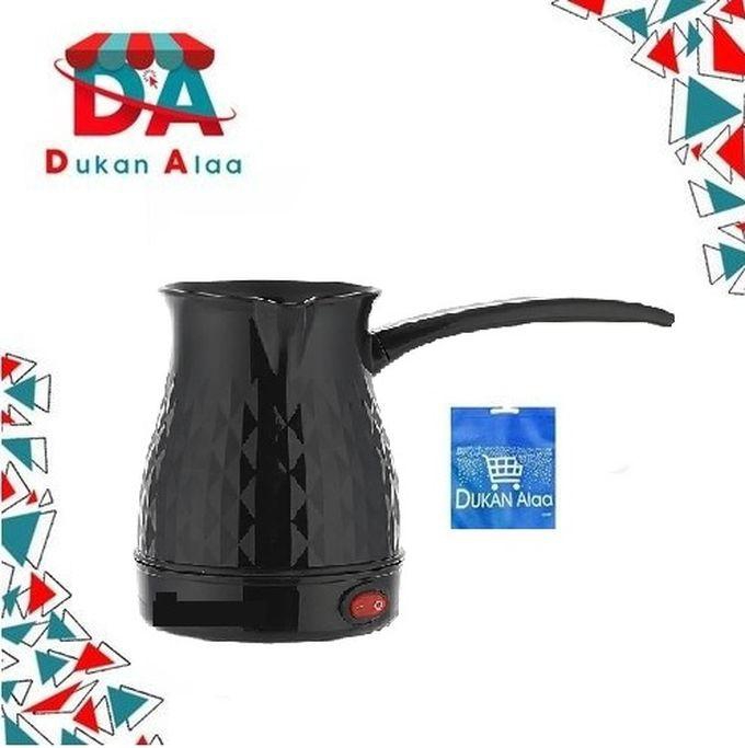 Coffee And Tea Pot, Half A Liter, 350 Watts Black+ Dukan Alaa