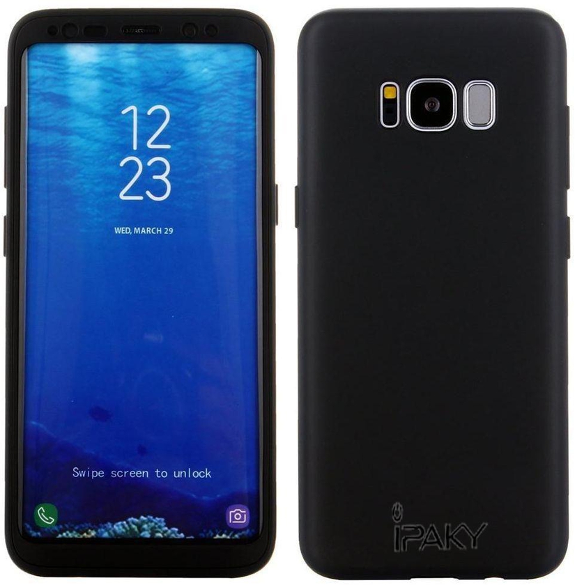 IPaky 360 for Samsung S8 Black - with black screen protector Gilaten