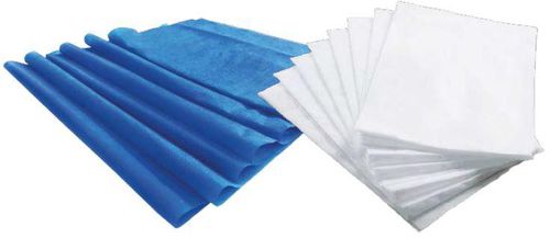 Weprovideplt PPE Non- Woven Pillow Case (Blue - White)