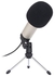 USB Microphone With Folding Tripod Stand V7574S Black/Silver