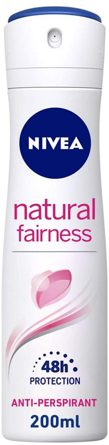 Nivea deodorant spray natural fairness 200 ml