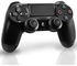 Wireless Controller Compatible With PlayStation 4 - Black