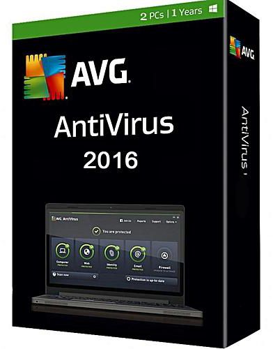 AVG Antivirus 2016 - 1 Year - 2 Users
