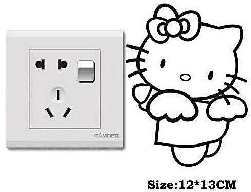Generic Hello Kitty Switch Sticker