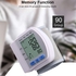 Automatic Wrist Blood Pressure Monitor, Digital BP Monitor Wrist BP Machine with Large LCD Display for Home or Traveling