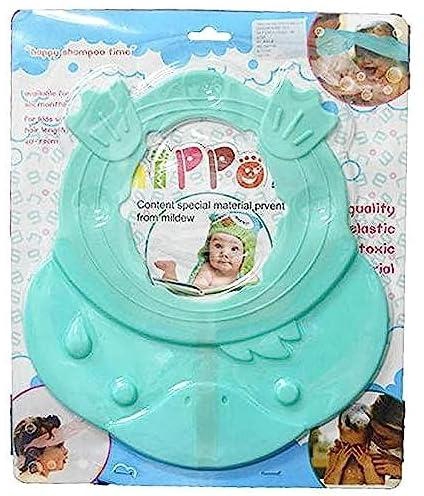 Silicone Baby Shower Cap - Green