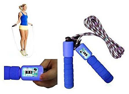 Skipping Rope With Digital Counter - Blue