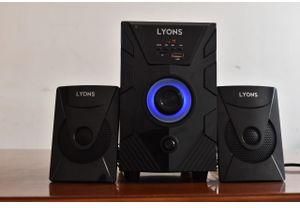 Lyons ELP-2506- 2.1CH Multimedia Speaker System Black