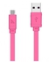 Hoco X5 BAMBOO Micro USB Charging & Data Sync Cable - 1 M - Pink