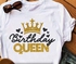 Birthday Queen Birthday T-shirt - White