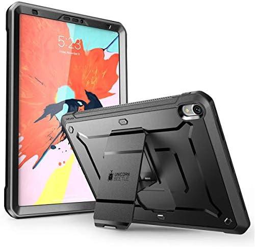 SUPCASE [Unicorn Beetle Pro] Case Designed for iPad Pro 11 inch 2018 Full Body Case (Non-Apple Pencil version) with built-in Screen Protector - Black