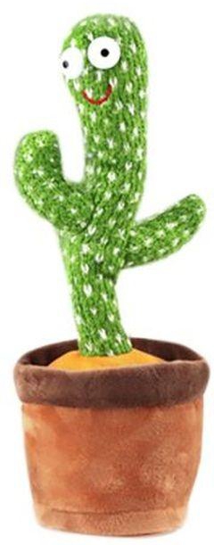 Adjustable Volume Control, Dancing Cactus Toy Talking Green