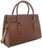 Michael Kors 30S2GHMS3L-230 Hamilton Saffiano Medium Satchel Bag for Women - Leather, Luggage