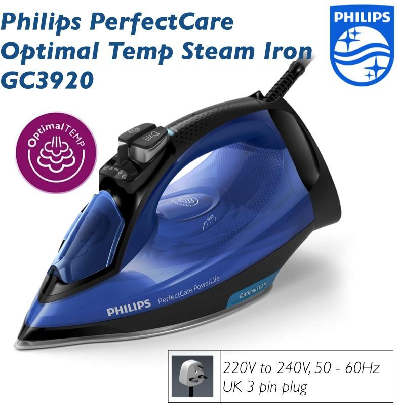 Philips PerfectCare Steam Iron 2500W GC3920 (Blue)
