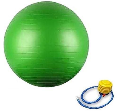 65CM GYM EXERCISE SWISS FITNESS PREGNANCY BIRTHING INJURY SCIATICA YOGA BALL - GREEN9345_ with two years guarantee of satisfaction and quality