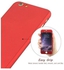 Generic 360 Sided TPU Matte Case for iPhone 6 Plus/6s Plus - Red