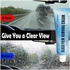 Car Glass Oil Film Cleaner, Azonee 2Pcs Glass Film Removal Cream, Car Windshield Oil Film Cleaner, Glass Stripper Water Spot Remover, Glass Oil Film Remover with Sponge for Car & Home Bathroom Glass