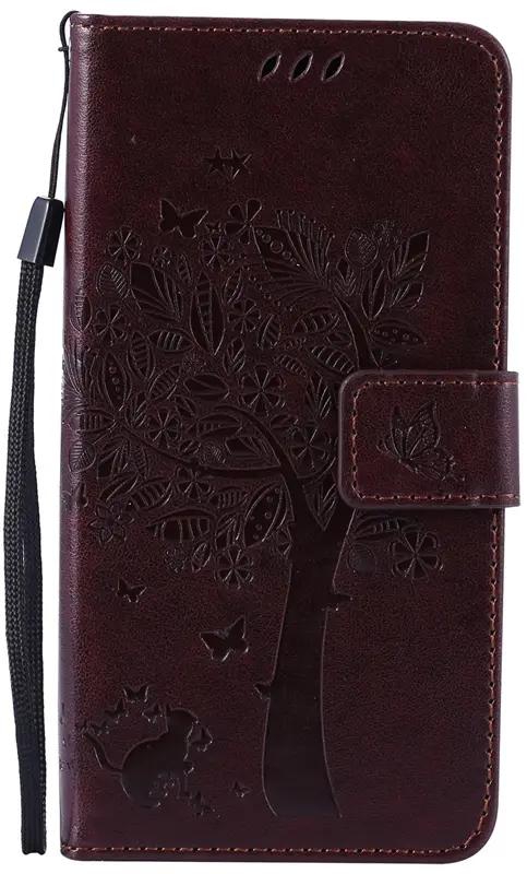 Sony Xperia M4 Case,Premium PU Leather Flip Wallet Case Cover