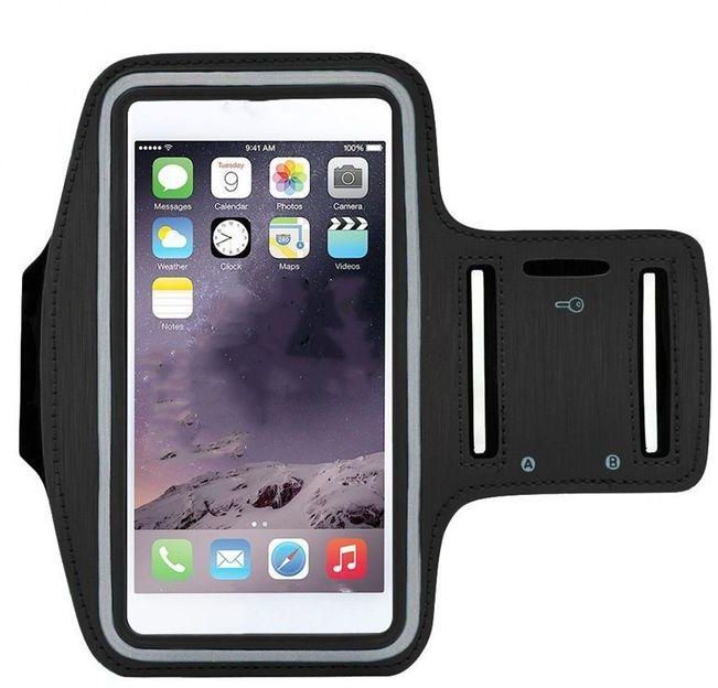 Fashion Outdoor Sports Phone Holder Armband Case For Samsung Gym Running Phone Bag Arm Band Case For IPhone 12 Pro Max 11 X 7+ Black