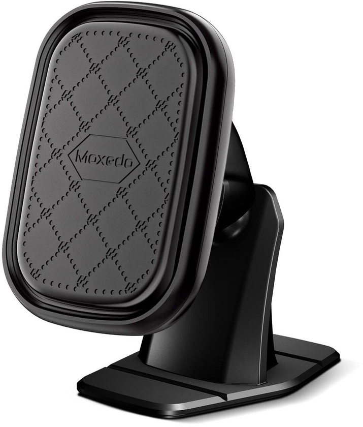 Moxedo Magnetic Car Mount Phone Holder Stand 360 Rotatable Compatible with iPhone 13/12/11/XR/XS/XS Max/ Galaxy S20 Note 20 Ultra &amp; All Smartphones
