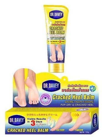 Dr. Davey Cracked Heel Balm Foot Repair Softening Foot Cream