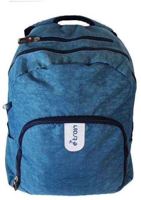 E-Train E-Train - Unisex School Backpack With Pens Pocket
