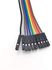 SOLDOUT™ 10 PCS 10cm 2.54mm 1P-1P Pin Color Breadboard Cable Jump Wire Jumper For Arduino (Female-Male)