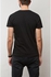 Enjoy Every Moment Printed Classic Crew Neck Short Sleeve T-Shirt Black
