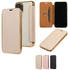 Wallet Flip Book PU Leather Phone Case for IPhone11 Pro 5.8 Transparent Clear Back Cover Shell Gold