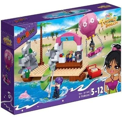 The game Banbao Trendy Beach Friends building Building for children 152, games -
