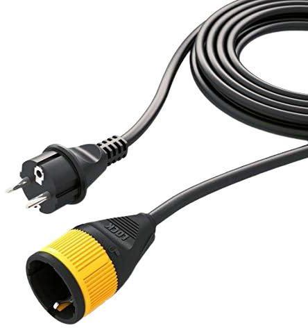 Get I-Lock Extension Cord, 3500W, 16A, 250V, 10M, 10M - Black Yellow with best offers | Raneen.com